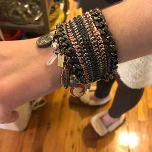 Coach charm bracelet